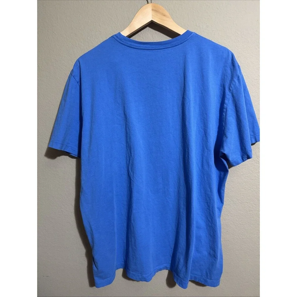 The North Face Shirt Mens XL Blue Short Sleeve Crew Neck